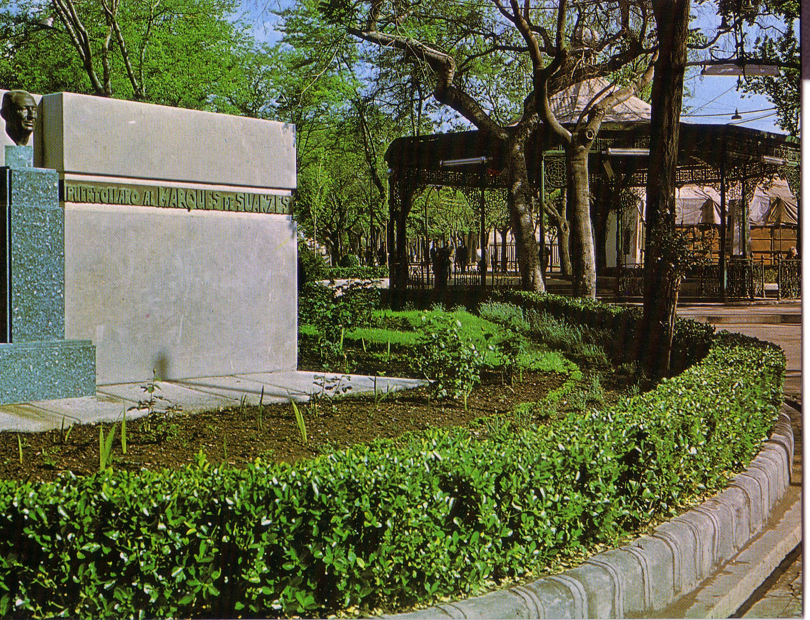 Monumento al Marqués de Suanzes. Autor Horacio de Eguia y Quintana. 1967 Archivo F. Negrete