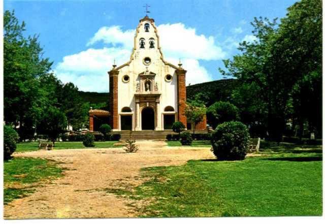 Iglesia Santa Bárbara. Años 60 Archivo F. Negrete