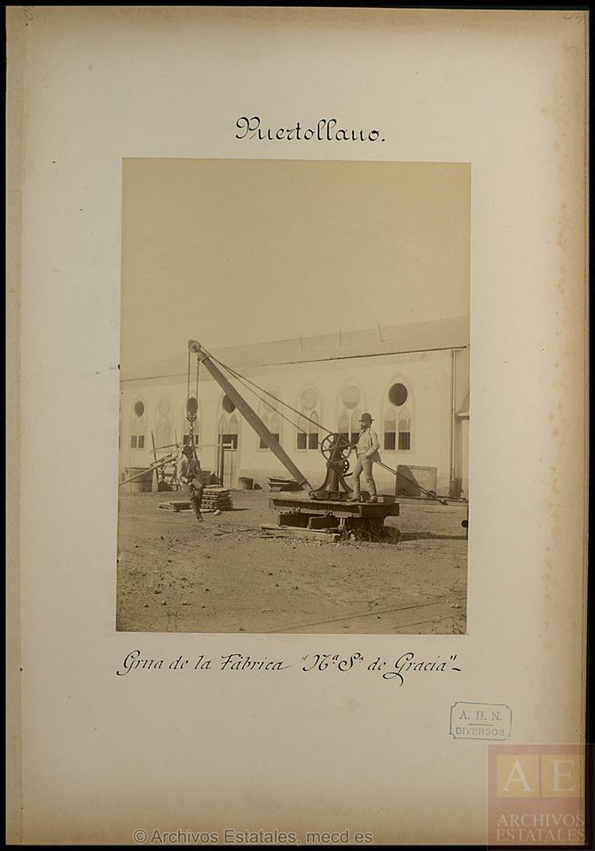 Fundición Nuestra Señora de Gracia. Inauguración 1881 Archivos Estatales