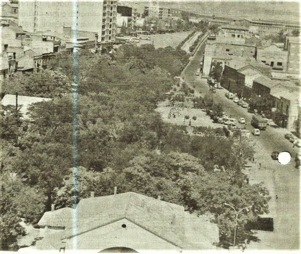 Vista general del Paseo San Gregorio. Archivo Felipe Valentín García