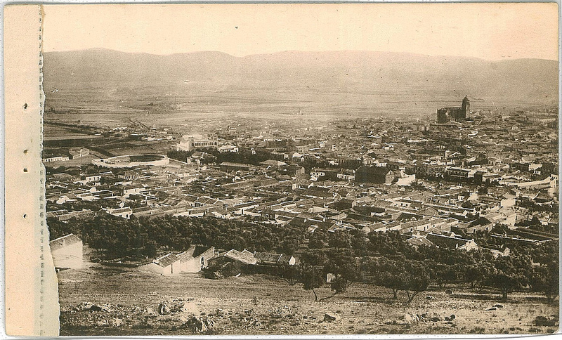 Vista panorámica de Puertollano en 1930 Fotografía Oña 1930