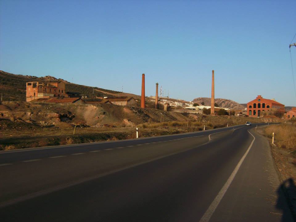 Antigua zona de destilación de la Sociedad Minero Metalúrgica de Peñarroya