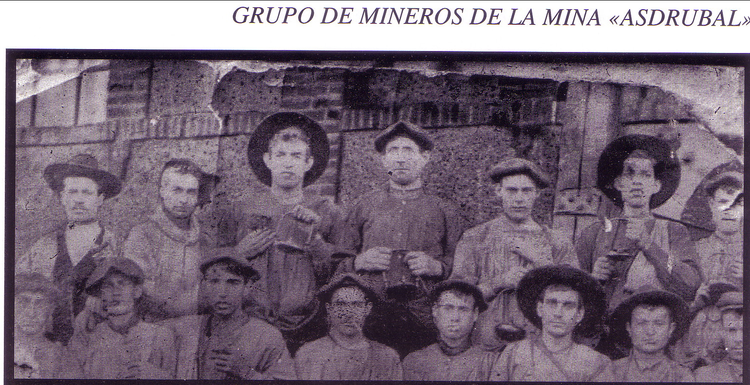 Mineros del Grupo Asdrúbal