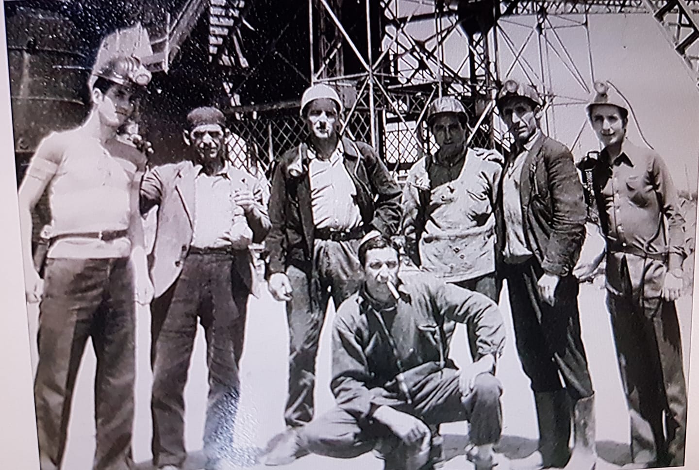 Mineros de Asdrúbal. Archivo Segundo Rosell
